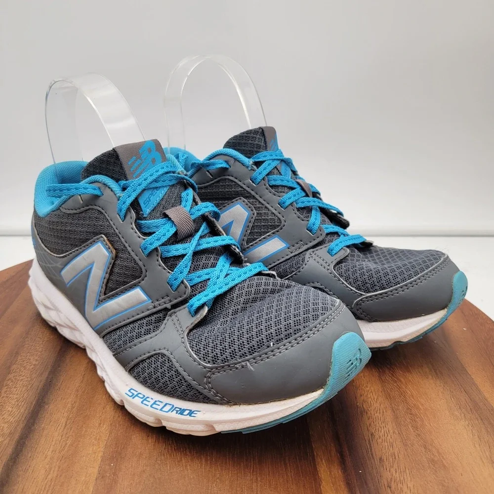 New Balance 490v3 Running Shoes‎ Womens Size 7 Athletic Blue White Sneakers